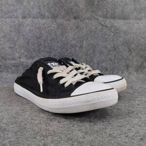 Levis Shoes Womens 7 Sneakers Slip On Stretch Canvas Casual Black Active Comfort